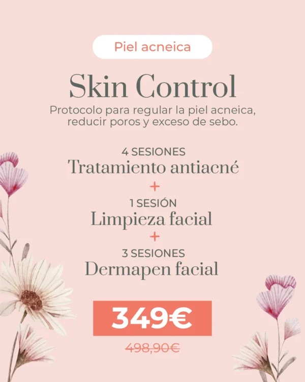 Skin Control Depilife España Protocolo piel acneica Skin Control